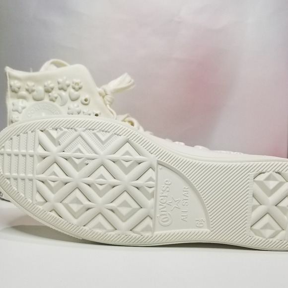Converse  Women's Chuck 70 3D Charms Size 9 Egret #A06434C NWT - Picture 7 of 7